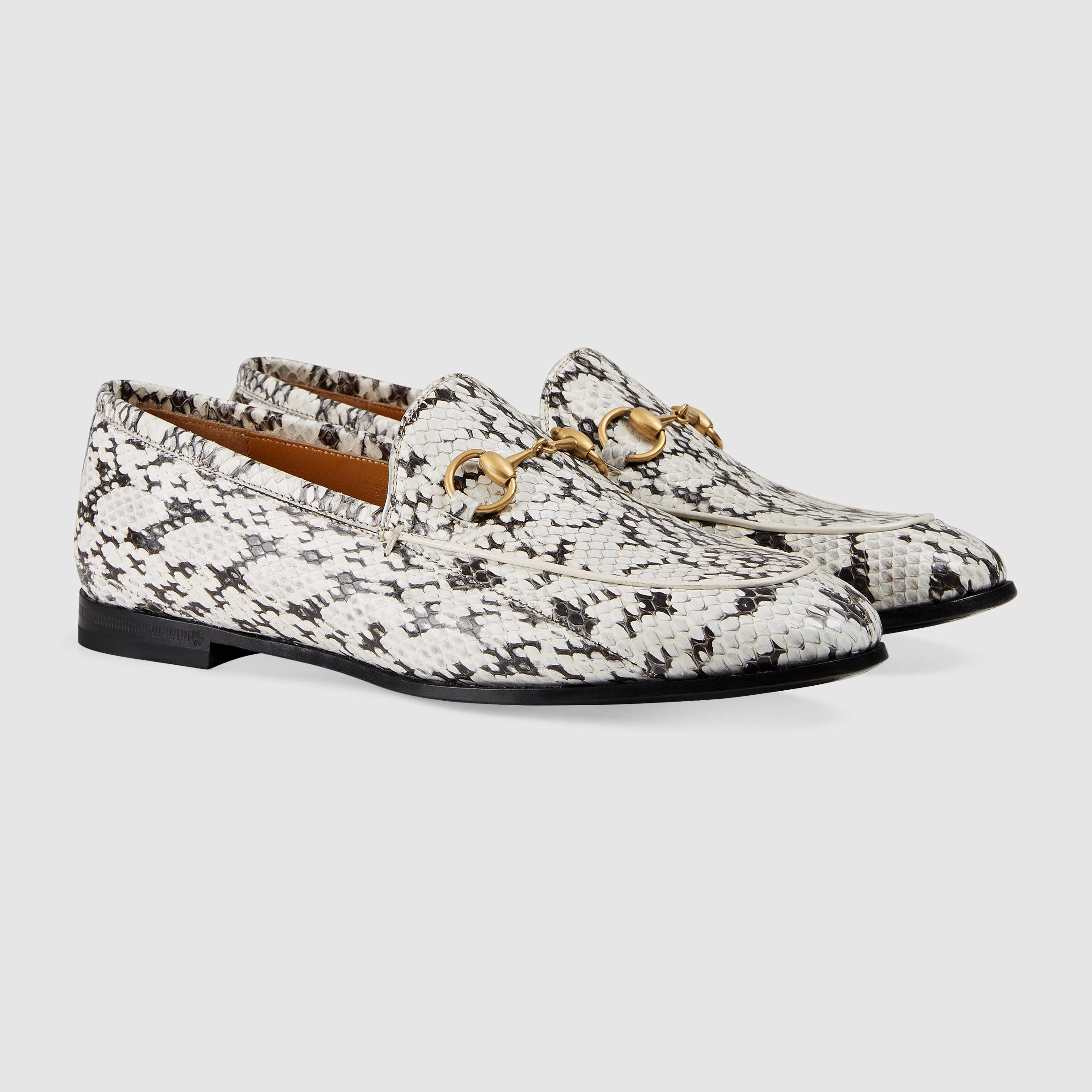 womens snake skin loafers